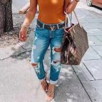 Ripped jeans personality women - Image 5