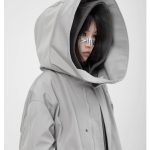 Tooling With Hooded Fake Two Trench Coats Loose For Men And Women - Image 4