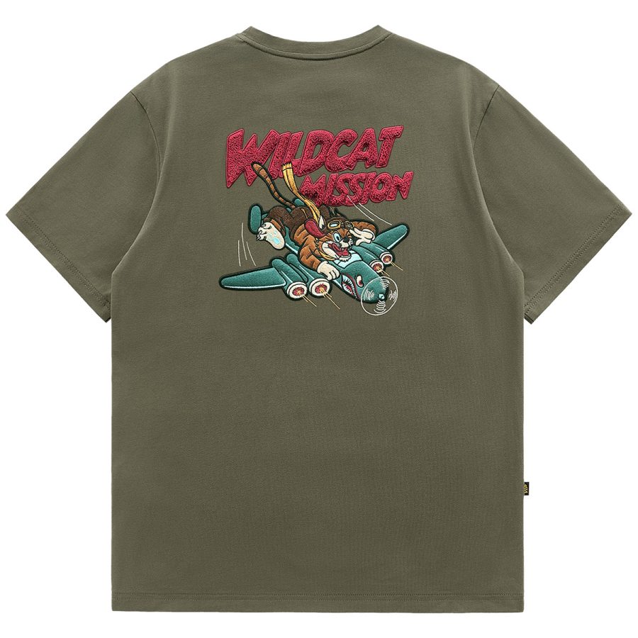 Embroidered Short Sleeve T Shirt For Men - Image 4