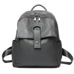 Women's Genuine Leather  Fashion Large Capacity Shoulder Backpack - Image 5