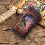 RFID Anti-theft Swiping Women's Handmade First Layer Cowhide Wallet - Image 4