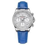 Fashion Diamond Calendar Luminous Fine Steel Women's Watch - Image 3