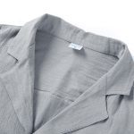 Men's Tops Casual Button Down Shirt Short Sleeve Beach Shirt Summer - Image 3