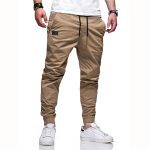 Youth Fashion Casual Tether Loose Cargo Ankle Banded Pants - Image 6