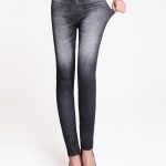 fashion women jean leggings - Image 2