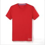 Direct selling CVC T-shirt, pure cotton T-shirt, men's T-shirt, men's suit, short sleeves, big size T-shirt, men's T-shirt. - Image 6