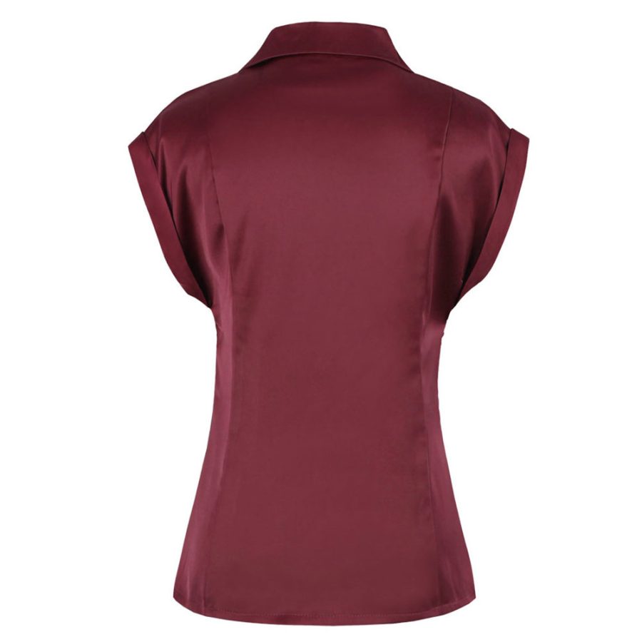 Satin small suit blouse - Image 3