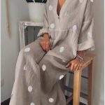 Women's maxi dress bohemian print dress - Image 4