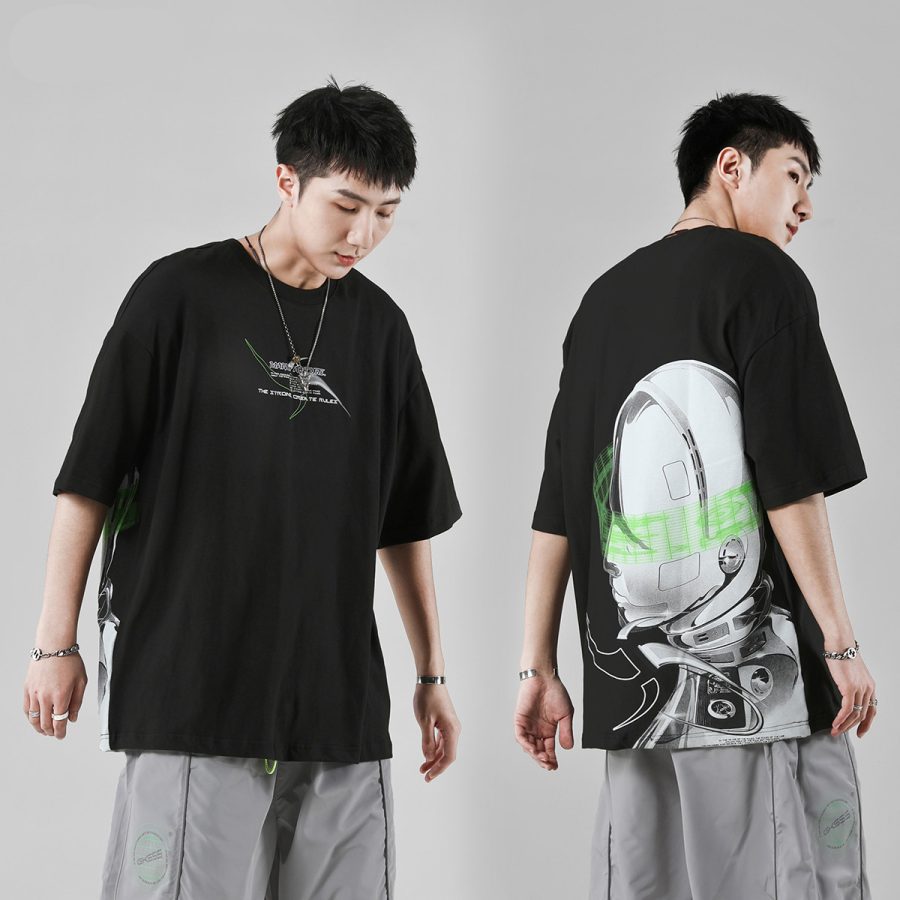 Summer short-sleeved T-shirt men - Image 5