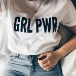 Casual all-match bottoming shirt women T-shirt