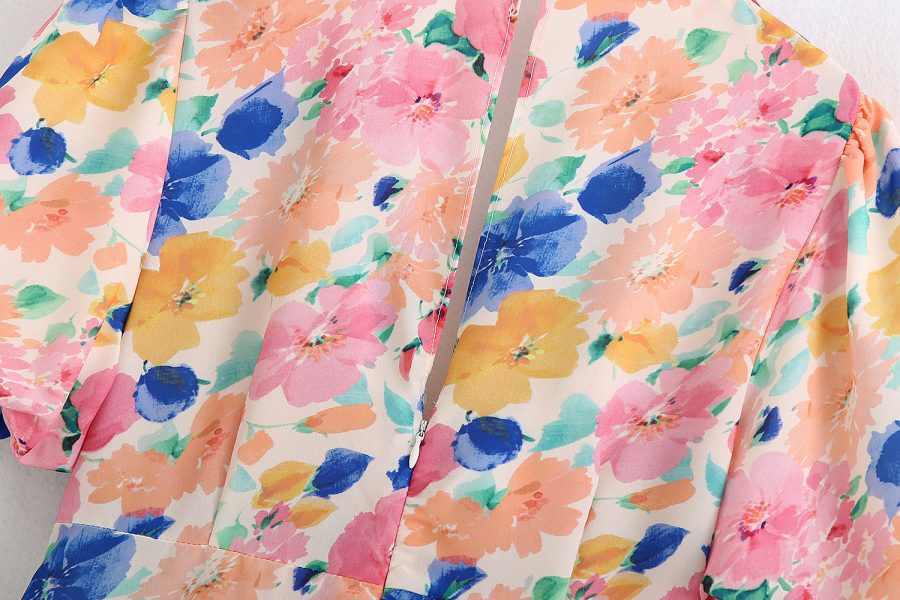 New printed mini dress - Image 3