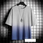 Hong Kong style loose T-shirt men - Image 5