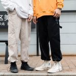 Stitched Overalls Wide-Leg Casual Trousers Men - Image 3