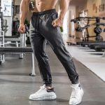 High Elastic Breathable Sweat Absorbent Quick Dry Sweatpants Men - Image 3