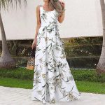 Sleeveless Belt Irregular Cake Maxi Dress - Image 6