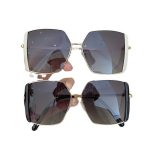 New Double Eyebrow Sunglasses For Women - Image 6