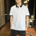 Youth Half-sleeved T-shirts On Clothes Men's Polo Shirts - Image 3