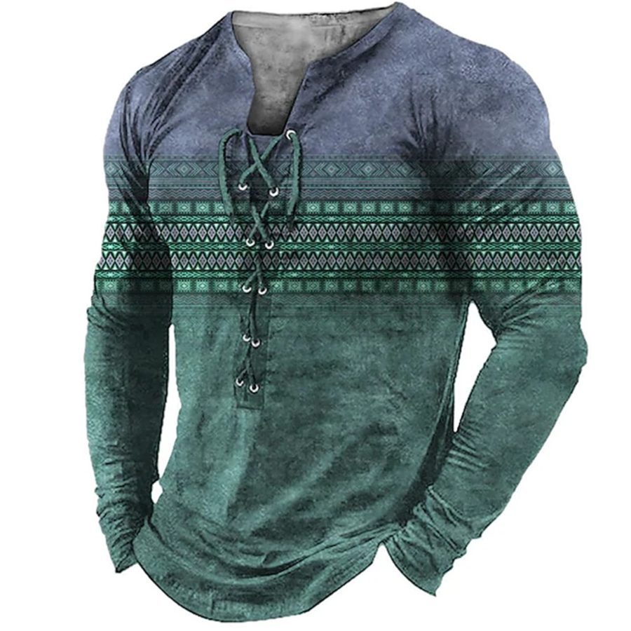 European And American Sports Long-sleeved Men's Print - Image 4