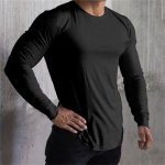 New Long Sleeve T Shirt Sport Men Gym Shirt Quick Dry Gym Fitness Training Running T Shirt Men Workout T-Shirt Bodybuilding Tops - Image 10