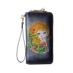 RFID Anti-theft Swiping Women's Handmade First Layer Cowhide Wallet - Image 8