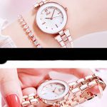 Ladies Watch Korean Style Trendy Student White Quartz - Image 6