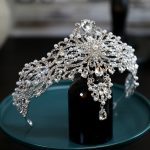 Baroque Bride Crown Fashion Headwear