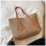 High-grade Large-capacity Woven Shoulder Bag For Women - Image 7