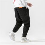 Casual Trousers Corduroy Drawstring Elastic Pants Men - Image 2
