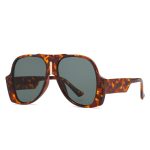 Retro Avant-garde Men And Women Fashion Big Frame Sunglasses - Image 9