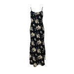 Printed Suspender Fishtail Midi Dress - Image 10
