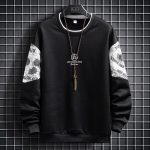 Korean Version Of Solid Color Fashion Men's Loose Long Sleeves - Image 2