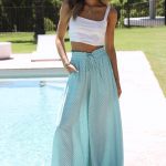 Womens Pants Wide Leg Loose Comfy Lounge Sweatpants With Pockets - Image 5