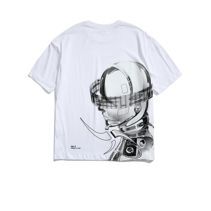 Summer short-sleeved T-shirt men - Image 3