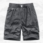 Summer Functional Quick Drying Men's Metal Buckle Casual Capris