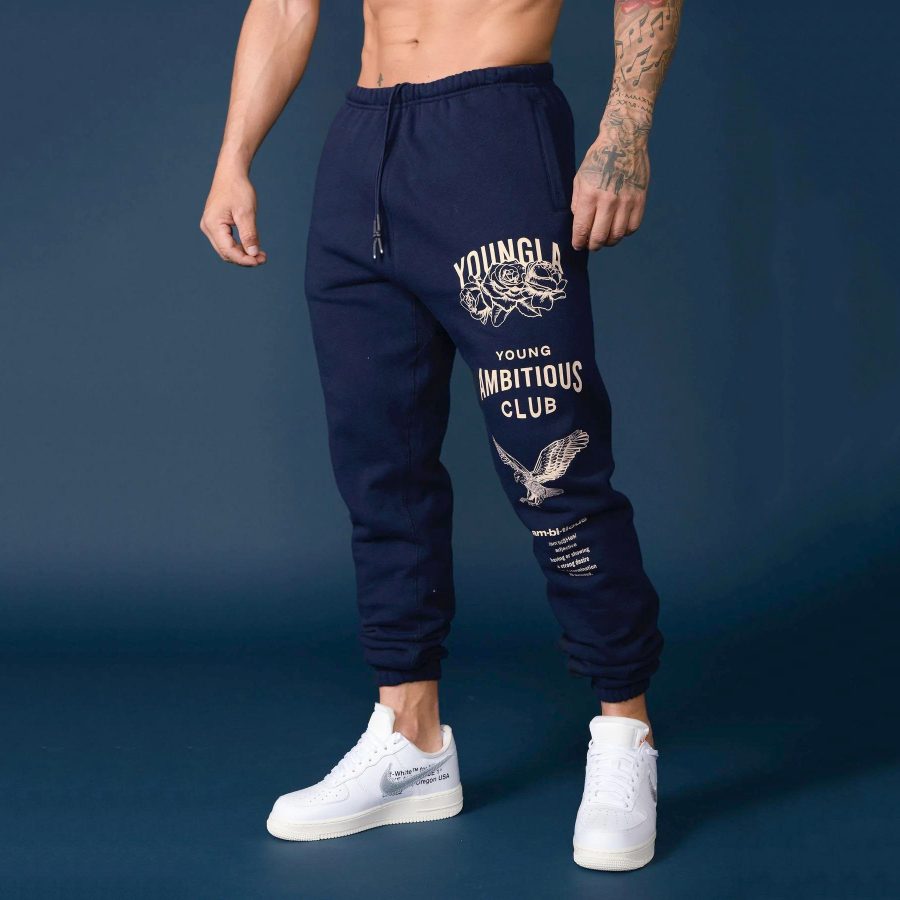 Men's Thicken Ankle-tied Sports Pants - Image 5