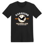 Harajuku T-Shirt Men Anime T Shirt Haikyuu t shirt Anime Tops Tees - Image 2