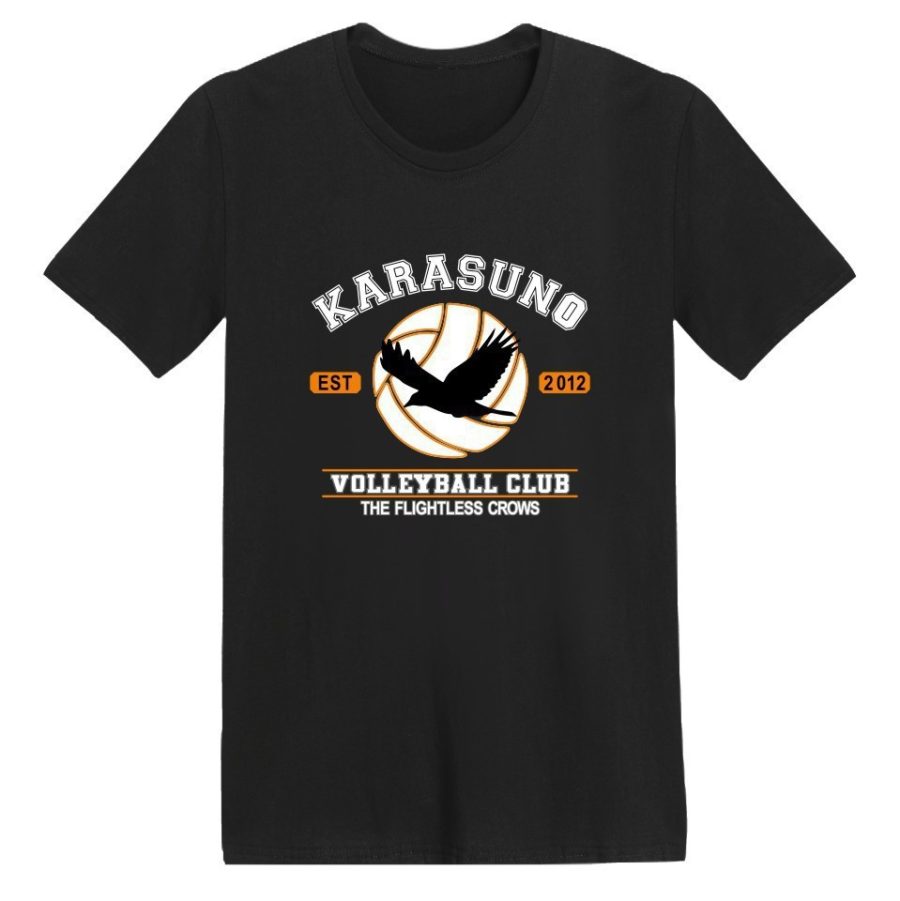 Harajuku T-Shirt Men Anime T Shirt Haikyuu t shirt Anime Tops Tees - Image 2