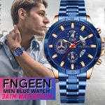 Waterproof Men Quartz Analog Watch Classic Stainless Steel Business Wristwatch - Image 8
