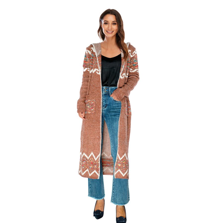 Sweater Large Coat Cardigan Sweater - Image 10