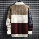 Wind Lazy Long Sleeve Pullover Casual Sweater Man - Image 2