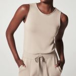 Solid Color Jumpsuit Sleeveless Tops Tie Elastic Pants Romper - Image 4
