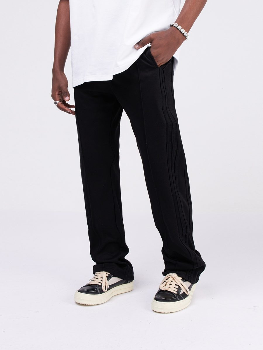 American Striped Lightweight Breathable Sports Casual Pants For Men - Image 3