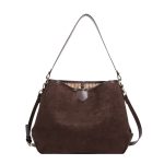 Vintage Retro Matte Soft Leather Tote Shoulder Bag - Image 8