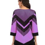 Blouse with irregular hem - Image 2