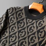 Men's Cardigan Thick Half Turtleneck Sweater Crewneck Slim - Image 4