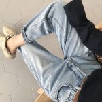 Jeans Women Loose Jean Pants Retro - Image 5