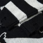 Striped Contrast Color Butterfly Round Neck Sweater Autumn And Winter - Image 8
