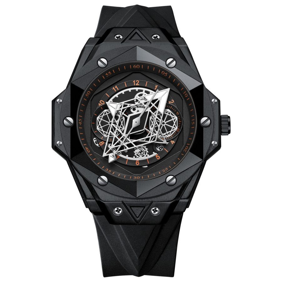 New Creative Fashion Men's Waterproof Silicone Quartz Watch - Image 8