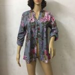 Flower Printing Blouse - Image 2