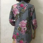 Flower Printing Blouse - Image 4